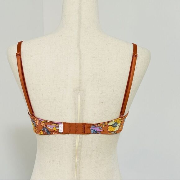 NWOT Victoria’s Secret PINK Wear Everywhere SUPER Push-Up Bra 34C 70’s Vibe - Picture 4 of 7